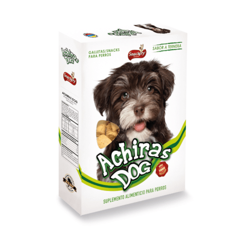 ACHIRAS SNACK DOG TERNERA X 350GR